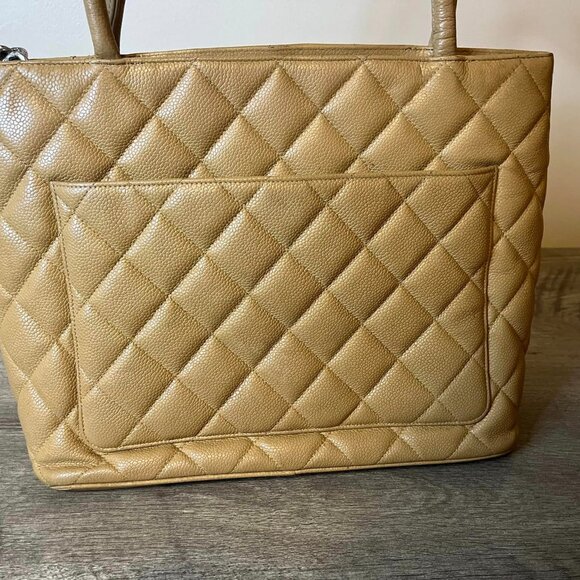 Chanel Beige Cavier Tote - Picture 8 of 16